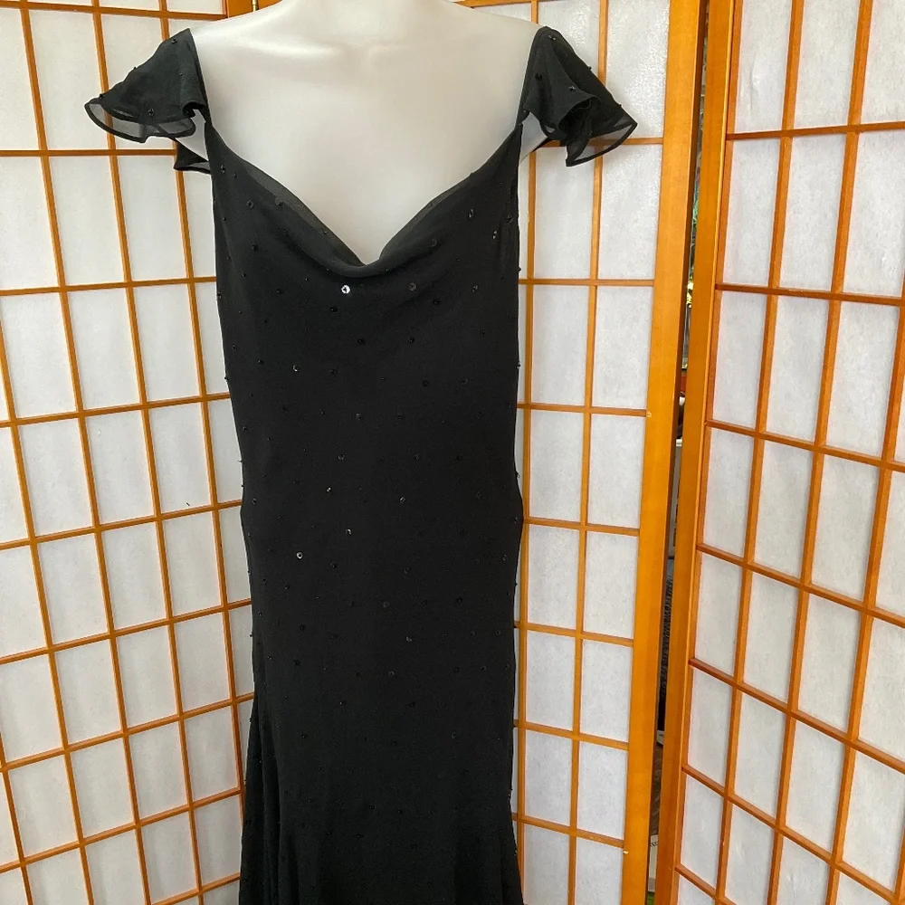 Simply stunning Y2K special event sequined LBD - Picture 3 of 14